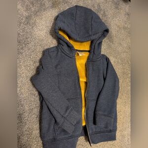 Carter's 24 month lined zip front hoodie